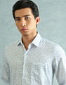Arrow Smart Printed Shirt