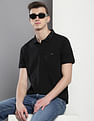 Calvin Klein Logo Collar Organic Cotton Polo Shirt