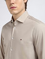 Tommy Hilfiger Poplin Solid Slim Fit Shirt