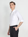 Arrow Self Design Dobby Slim Shirt