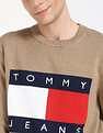Tommy Hilfiger Embroidered Logo Regular-Fit Cotton Sweater