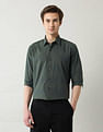 Arrow Newyork Pure Cotton Geometric Printed Shirt