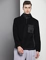 Calvin Klein Velour Hooded Sweatshirt