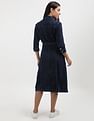 Tommy Hilfiger Belted Regular Fit Midi Dress