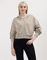 Calvin Klein Brand Badge Hood Sweatshirt