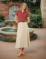 U.S. Polo Assn. Women Tipped Collar Regular Fit Polo Shirt