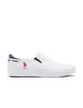 U.S. Polo Assn. Men Brand Stripe Perforated Campbell Slip On Shoes
