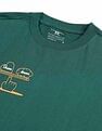 Flying Machine Graphic Print Oversized T-Shirt