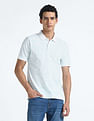 Flying Machine All Over Print Cotton Polo Shirt