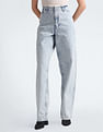 Calvin Klein 90s Straight Fit Cut Waistband Jeans