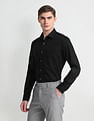 Arrow Cutaway Collar Herringbone Shirt