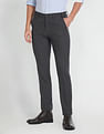 Arrow Mid Rise Solid Autoflex Trousers