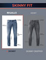 U.S. Polo Assn. Denim Co. Regallo Skinny Fit Black Jeans