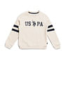U.S. Polo Assn. Kids Boys Brand Printed Regular Fit Sweatshirt