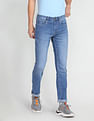 Flying Machine Stone Wash Freddie Slim Straight Fit Jeans