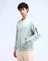 Flying Machine Typography Relaxed Fit Sweatshirt