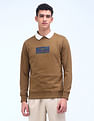 Flying Machine Brand Fit Crew Neck Sweatshirt