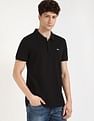 Tommy Hilfiger Solid Slim-Fit Cotton Polo Shirt