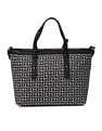 Tommy Hilfiger Square Monogram Jacquard Shopper Bag