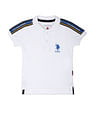 U.S. Polo Assn. Kids Brand Tape Popcorn Polo Shirt