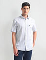 Arrow Sports Pure Cotton Stripe Shirt