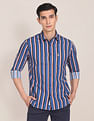 U.S. Polo Assn. Pure Cotton Striped Casual Shirt