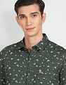 U.S. Polo Assn. Denim Co. Pure Cotton Printed Casual Shirt