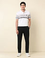 U.S. Polo Assn. Austin Slim Fit Solid Trousers