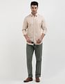 Calvin Klein Slim Fit Twill Solid Shirt