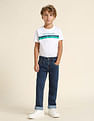 U.S. Polo Assn. Kids Boys Slim Fit Blue Jeans