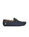U.S. Polo Assn. Men Contrast Trim Pocket Mirano Penny Loafers