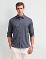 Arrow Sport Manhattan Slim Fit Floral Print Shirt