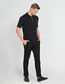 U.S. Polo Assn. Denim Co. Brand Print Cotton Polo Shirt