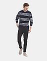 Aeropostale Black Slim Fit Mid Rise Jeans