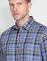 Arrow Sports Tennis Club Plaid Shirt