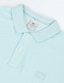 Flying Machine Pure Cotton Solid Polo Shirt