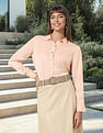 U.S. Polo Assn. Women Satin Solid Shirt