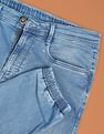 Flying Machine Mid Rise Stone Wash Joggers Jeans