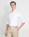 Arrow Geometric Print Cotton Formal Shirt