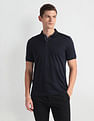 Arrow Solid Regular Fit Polo Shirt