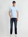 U.S. Polo Assn. Denim Co. Muscle Fit Printed Polo Shirt