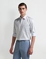 Arrow Manhattan Slim Fit Satin Shirt