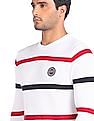 U.S. Polo Assn. Crew Neck Striped Sweater