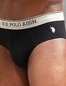 U.S. Polo Assn. Solid Low Rise OEB15 Briefs - Pack Of 3