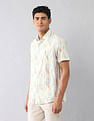 U.S. Polo Assn. Denim Co. Geometric Printed Satin Regular Fit Shirt