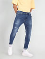 Flying Machine Skinny Fit Cropped Jeans