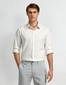 Arrow Newyork Manhattan Slim Fit Pinstriped Shirt