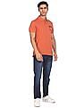 U.S. Polo Assn. Denim Co. Short Sleeve Solid Polo Shirt