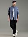 Tommy Hilfiger Solid Regular Fit Cotton Shirt