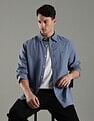 Tommy Hilfiger Solid Regular Fit Cotton Shirt